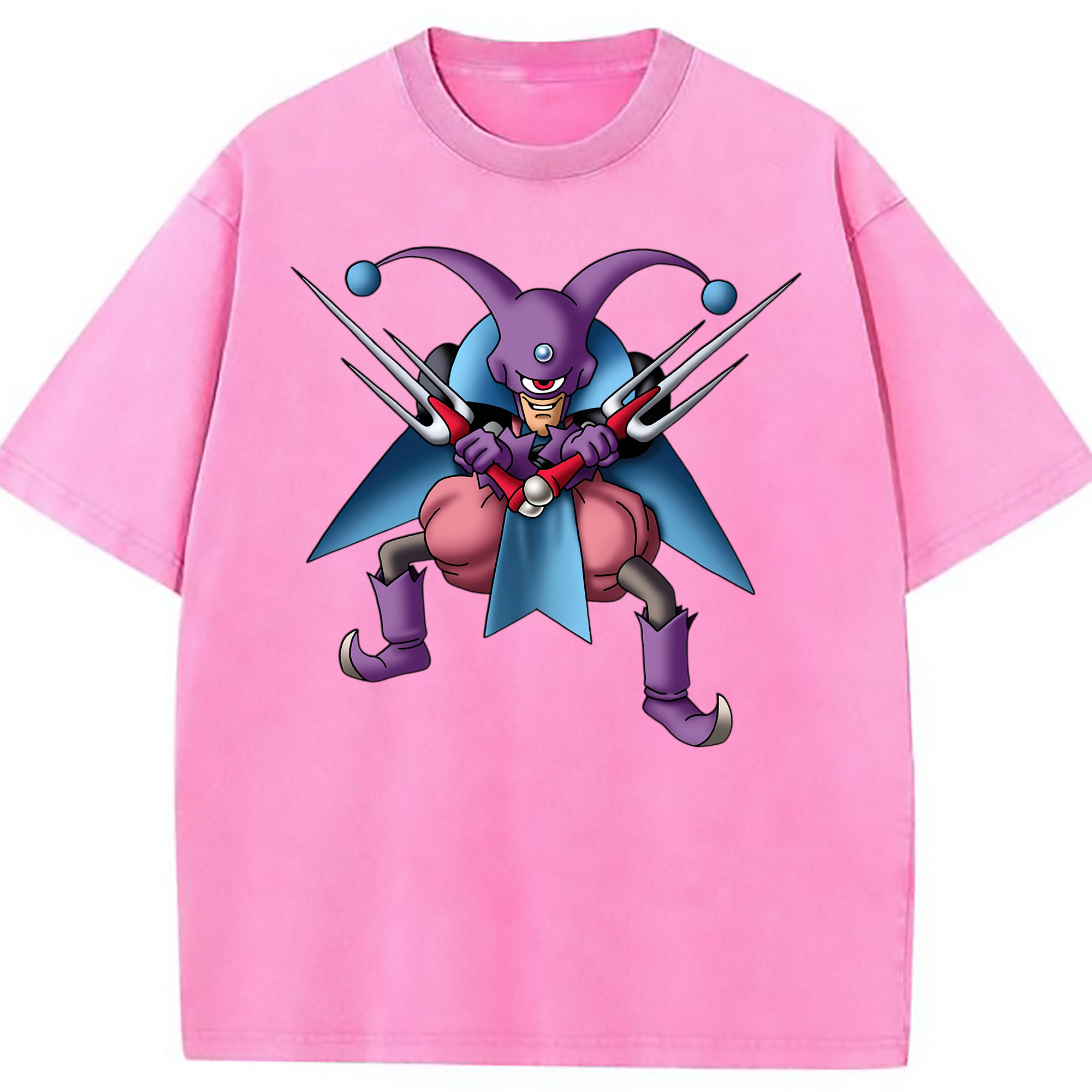 （画像用） ドラゴンクエスト Doragon Kuesuto Dragon Quest 綿100% ヴィンテージ風 半袖Tシャツ（フロントプリント）